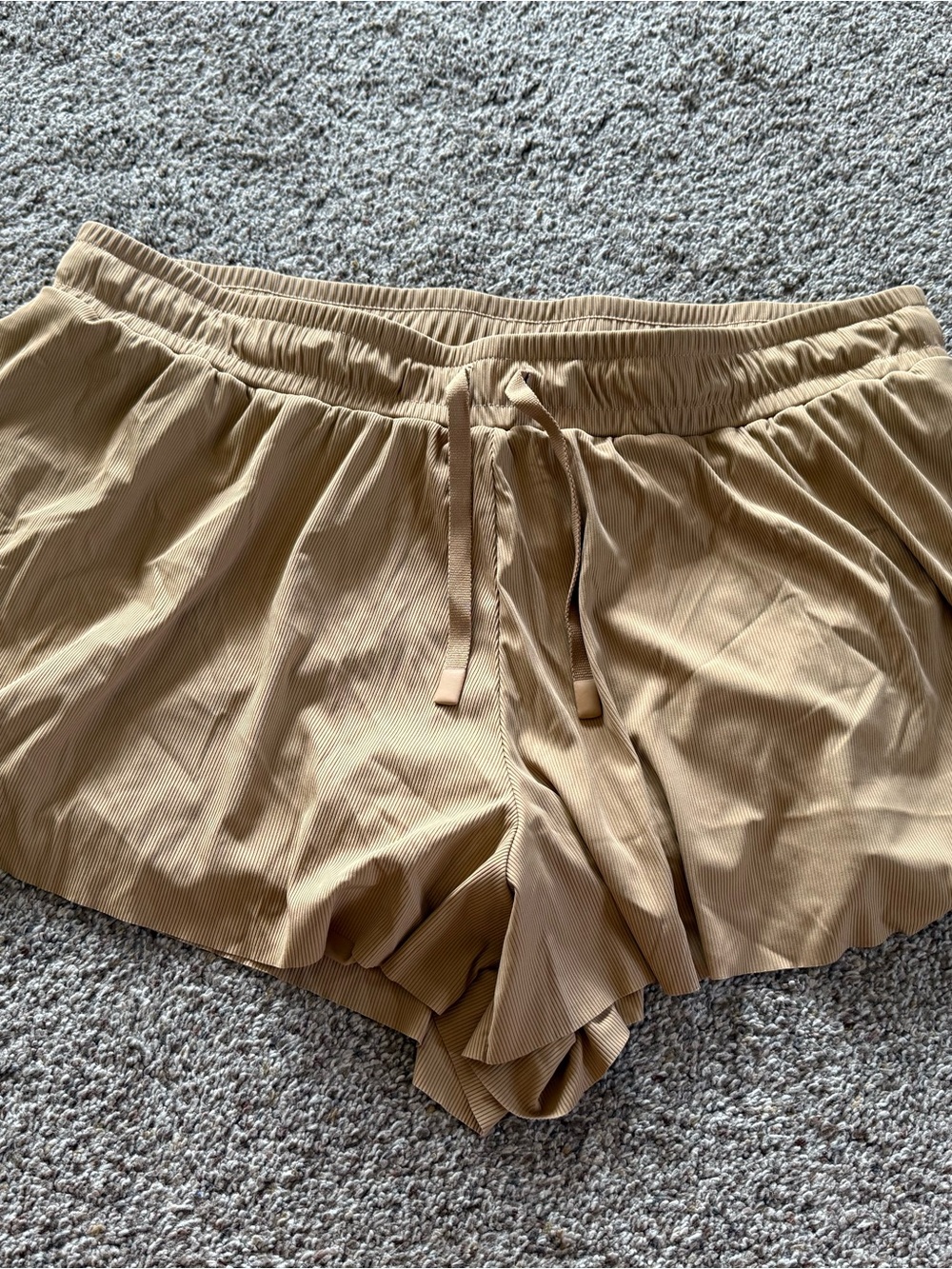 JoyLab Light Tan Drawstring Athletic Shorts